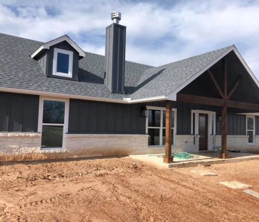 one story custom home decatur tx